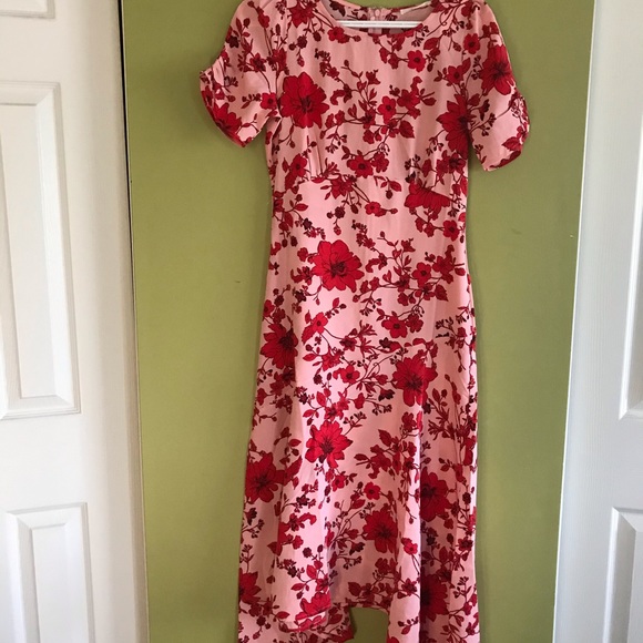 INTIMATE RETREAT FLORAL MIDI DRESS (Vici Dolls) - Picture 1 of 4